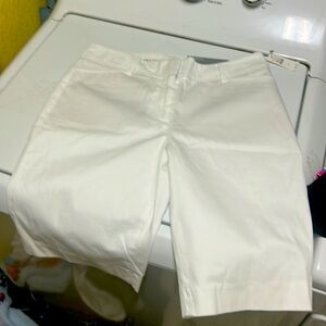 Size 2 Talbots nwt women’s white shorts